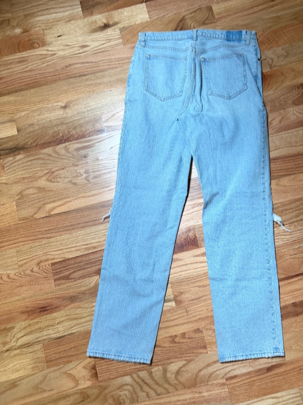 Abercrombie 90's Straight Ultra High Rise Jeans - Size 32 // 14 Extra Long